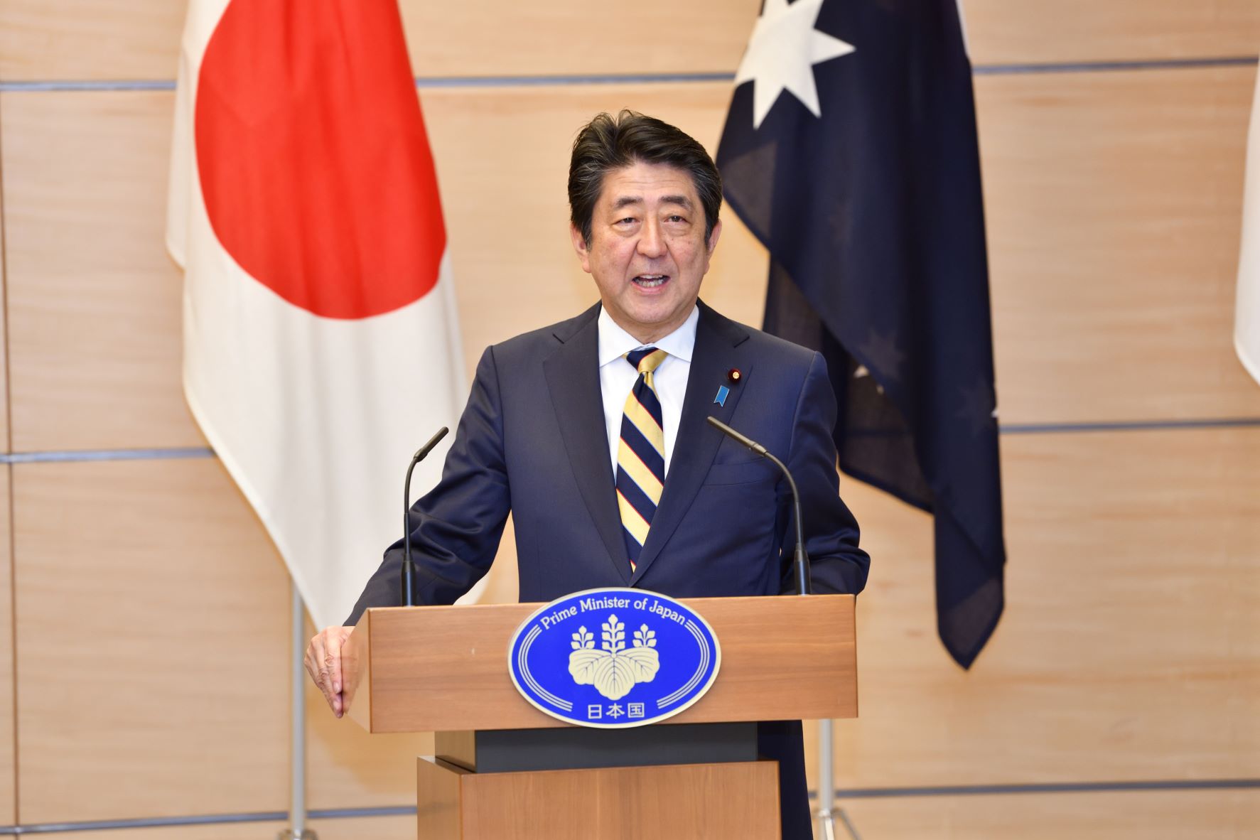 オーストラリア名誉勲章 コンパニオン の授与 故安倍晋三元首相 日本 オーストラリア名誉勲章 コンパニオン の授与 故安倍晋三元首相 日本