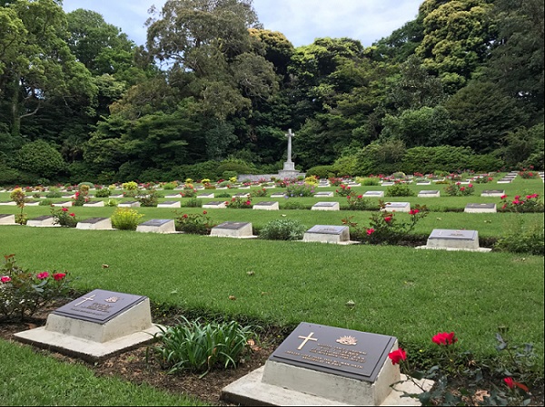 Australian Section, Yokohama War Cemetery